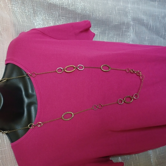 Mixed Metals Necklace - Picture 2 of 4
